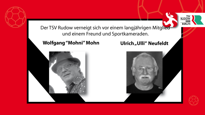 Handball Rudow in Trauer