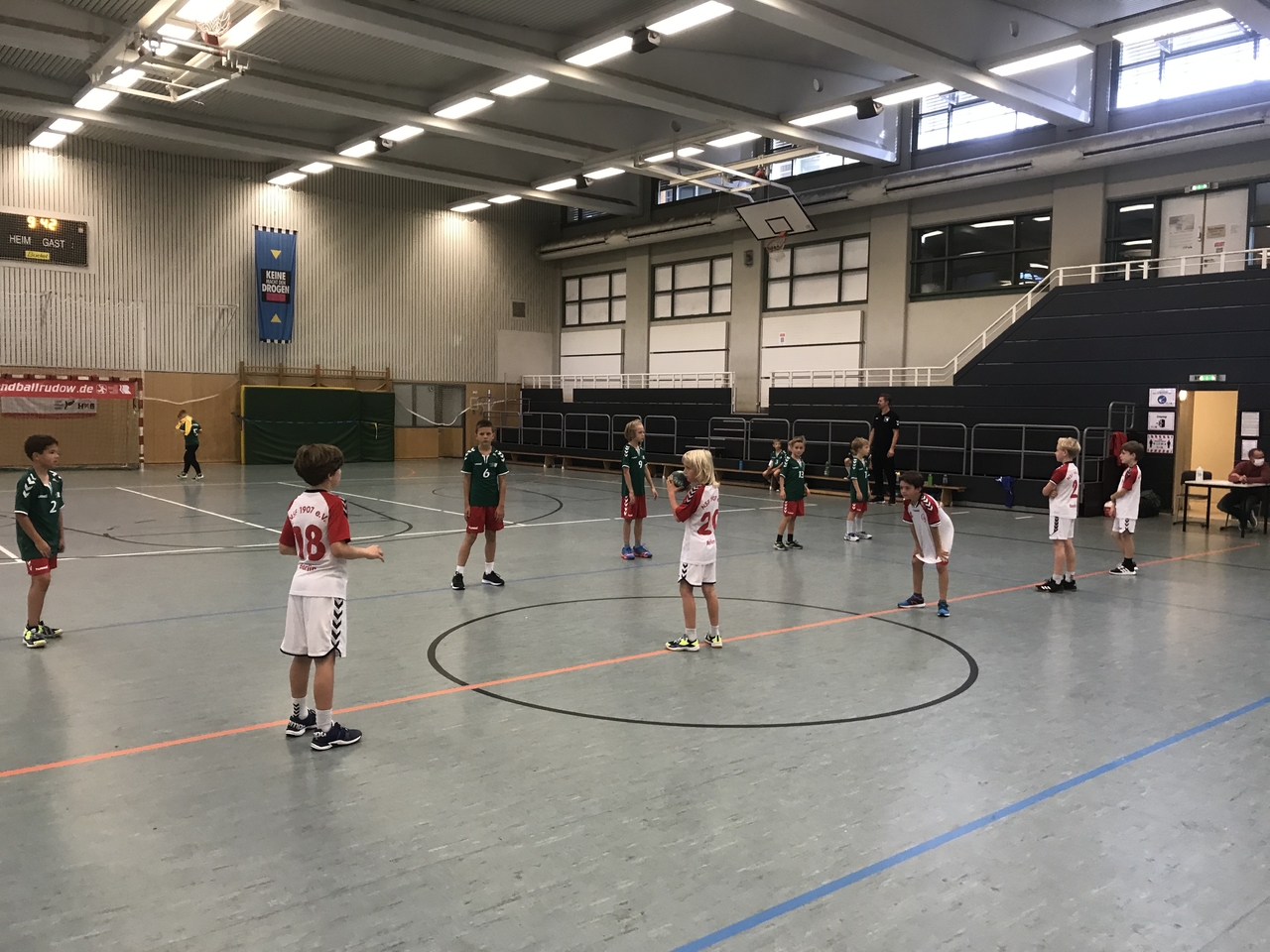 Bericht erster Spieltag der mE 2 gegen JSG Neukölln