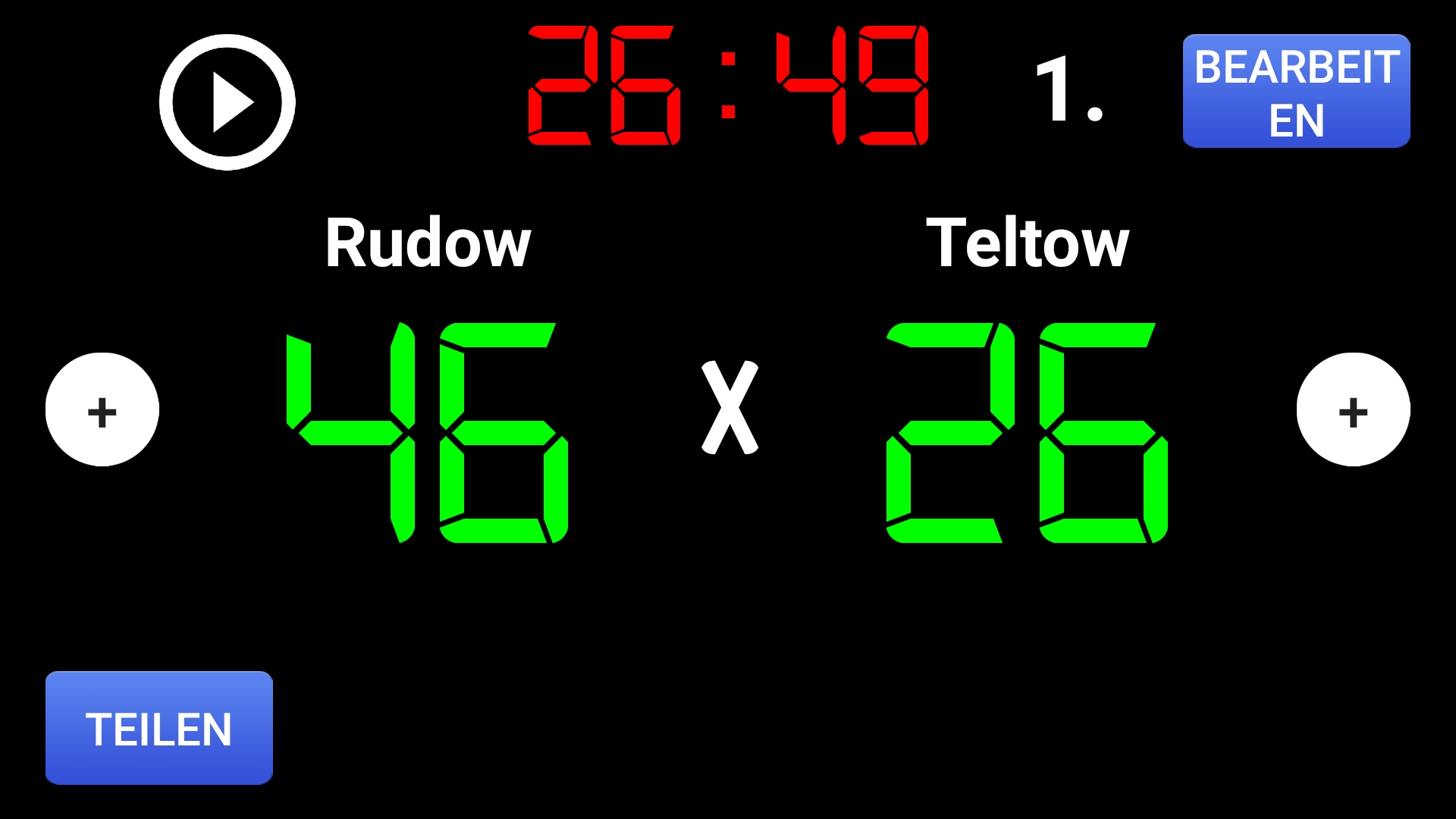 Vorbereitung der wA läuft auch Hochtouren