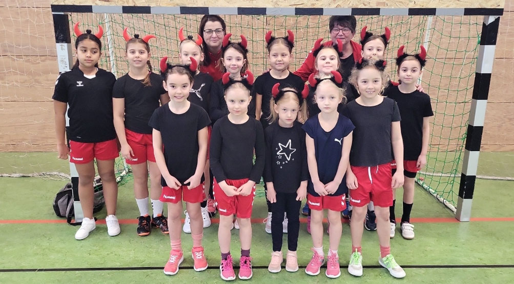 Faschingsturnier der weibl. Minis