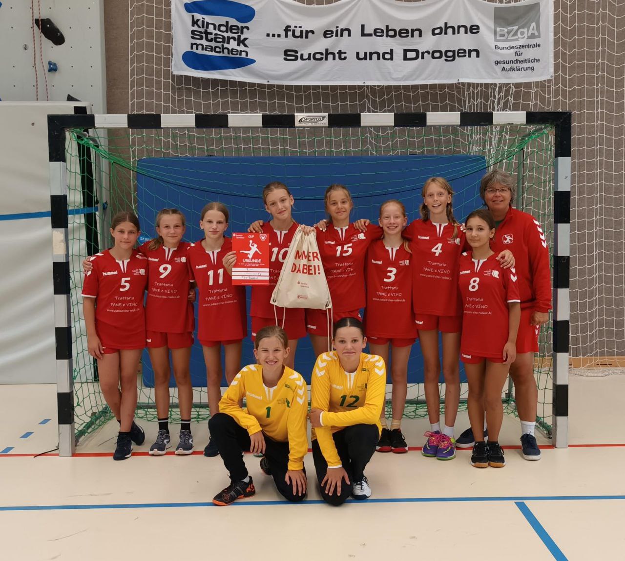 Saisonauftakt nach Maß – Füchse-Sparkassencup D1