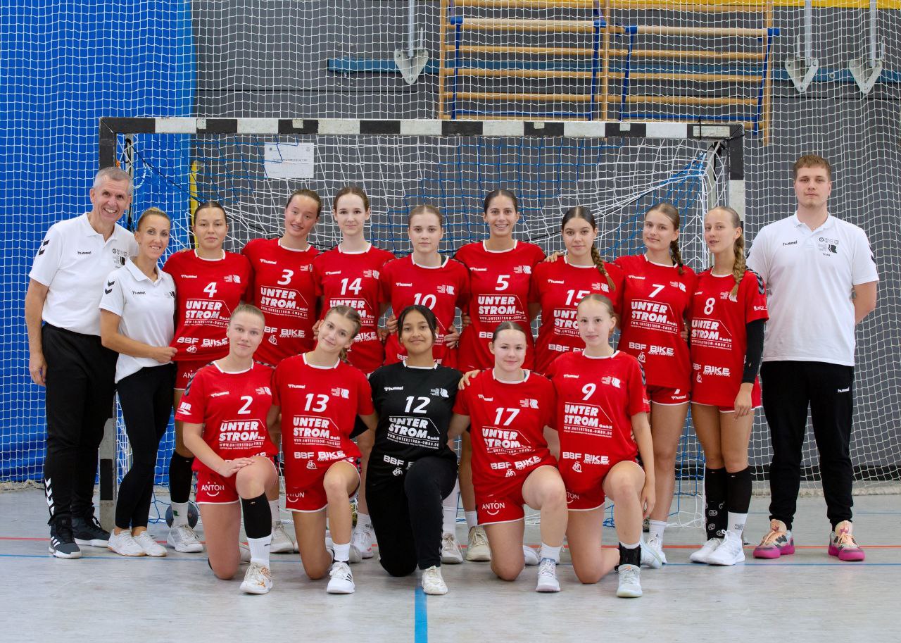 Vorbereitung der wB auf die Regionalliga