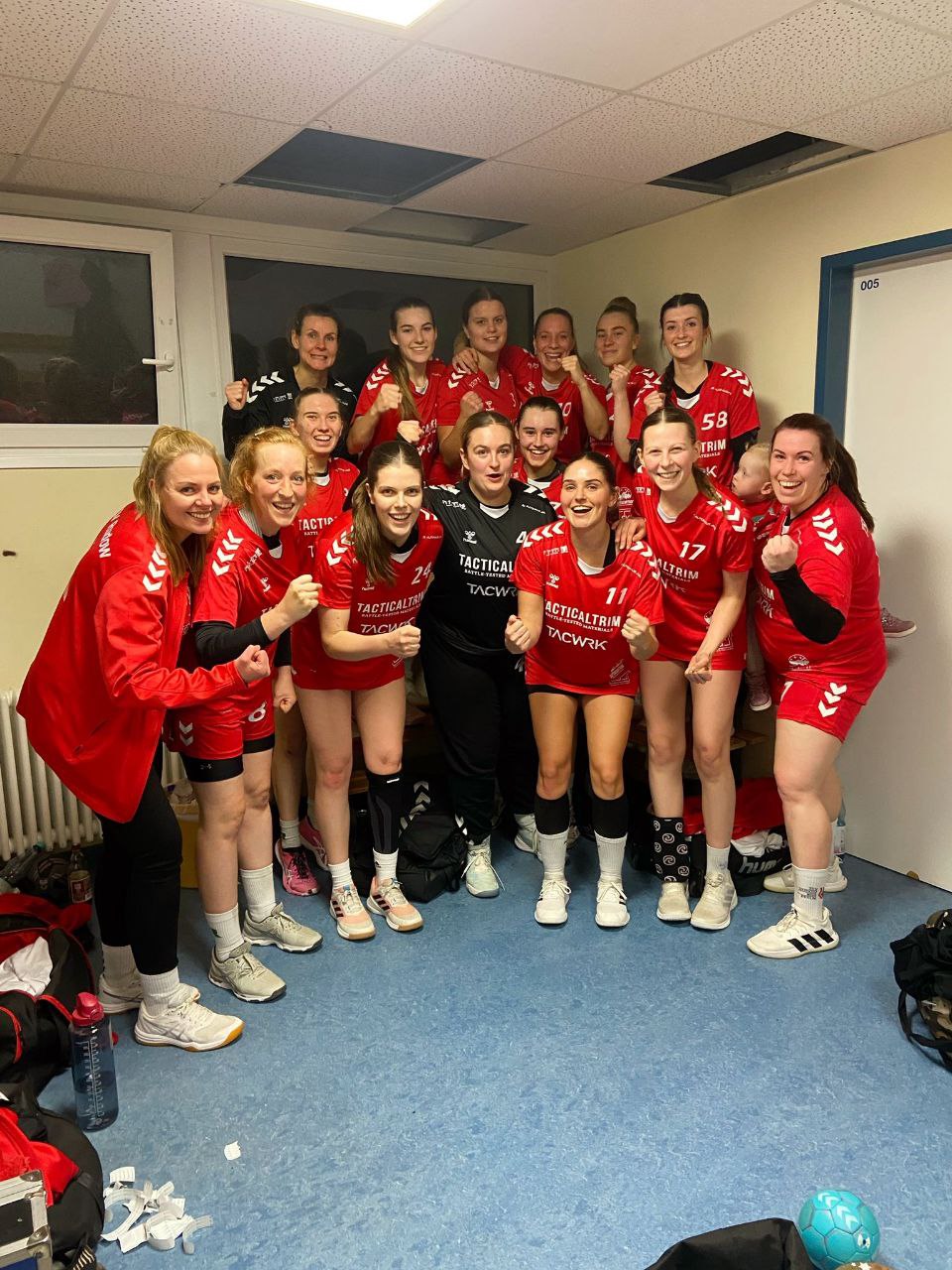 Arbeitssieg bei den 1. Frauen