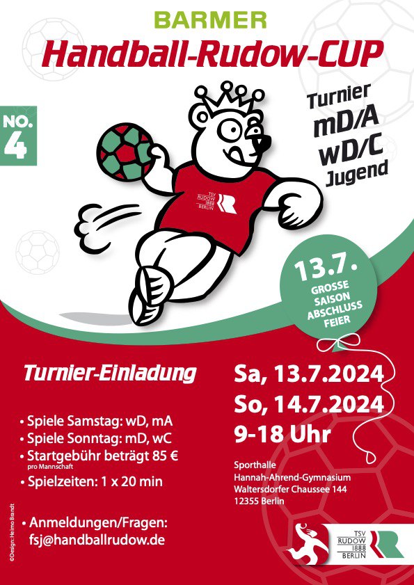 Einladung zur Saisonabschlussfeier und zum Turnier – TSV Rudow