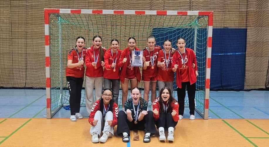 Die weibliche C Jugend beim Werner-Seelenbinder-Turnier